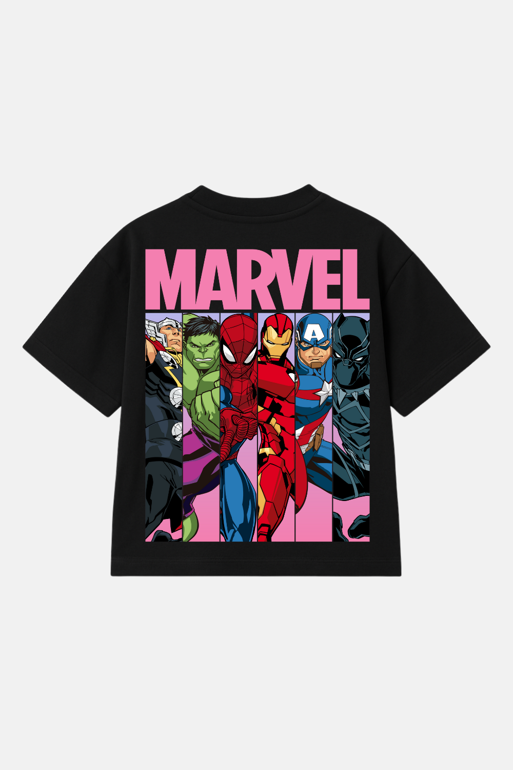 Marvel Heroes Squad Oversized Tee - For Kids
