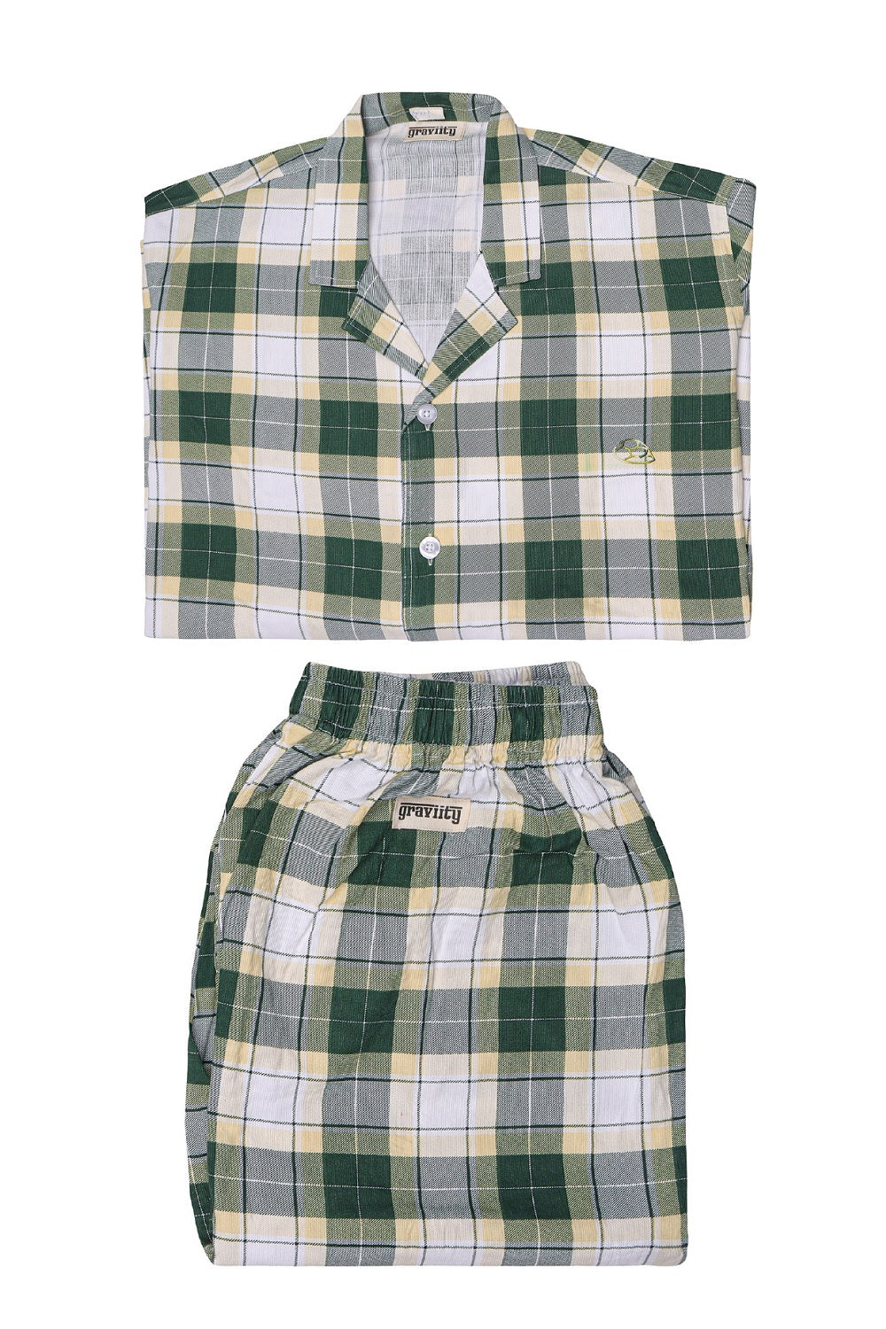 Cool Meadow Plaid Set