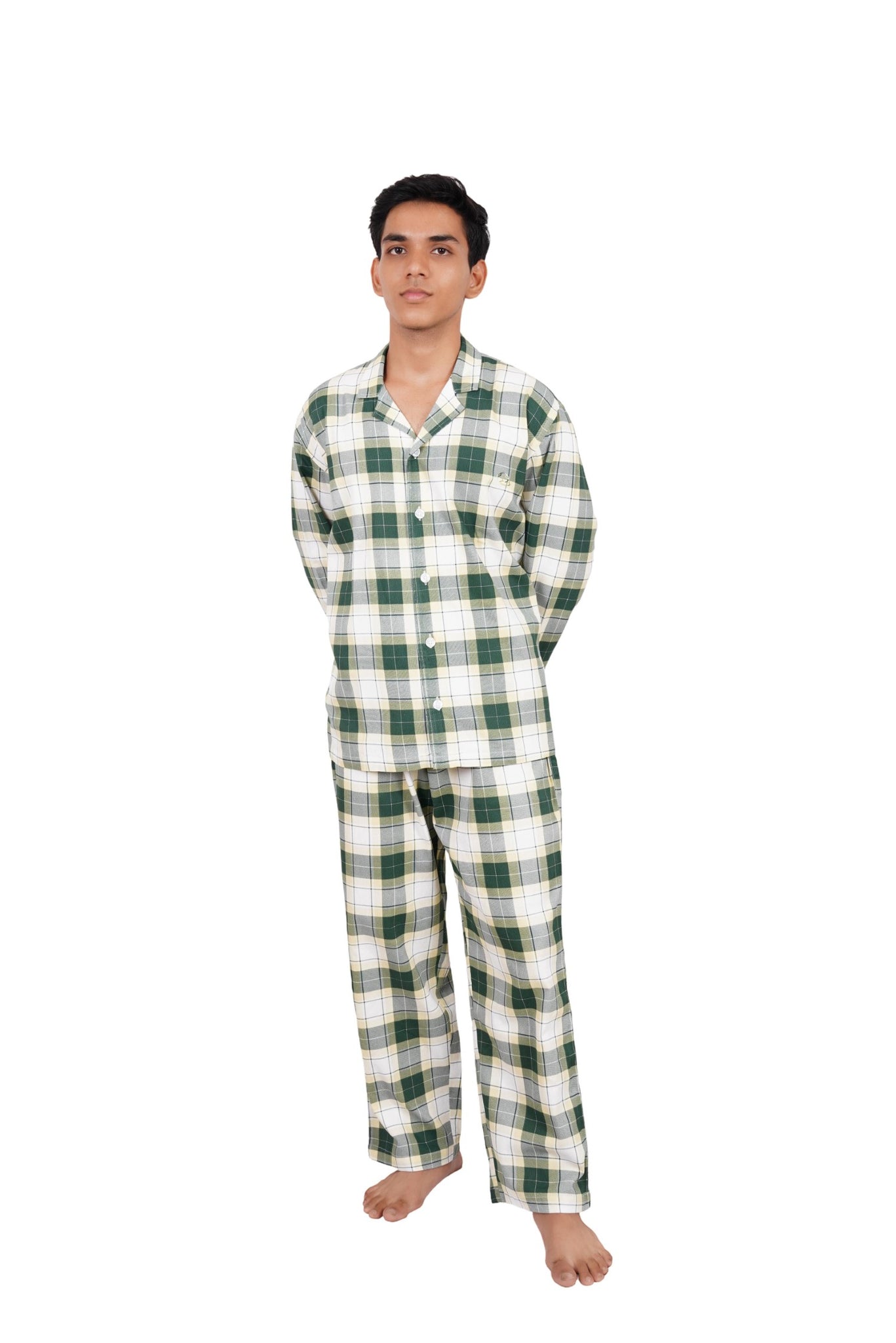 Cool Meadow Plaid Set